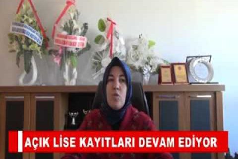 Açik lise kayitlari devam ediyor