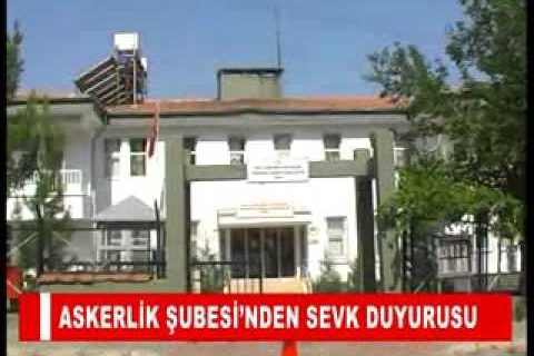 Askerlik şubesi’nden sevk duyurusu