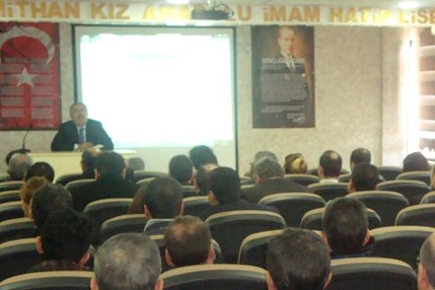 öfke kontrolü motivasyon semineri yapildi