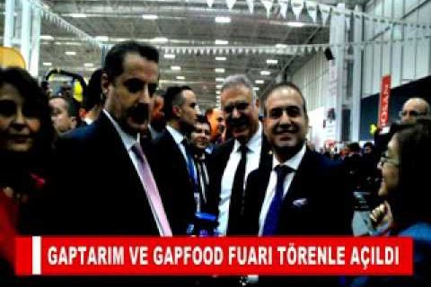 Gaptarim ve gapfood fuari törenle açildi