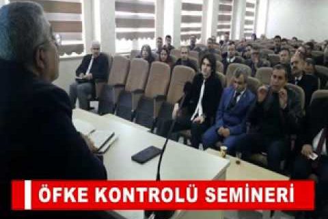 öfke kontrolü semineri