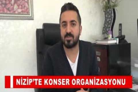 Nizip’te konser organizasyonu