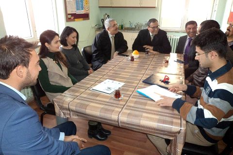 Nizip Kaymakamı Sayın Harun SARIFAKIOĞULLARI, Zübeyde Fidan Sayın İlkokulunu ziyaret 