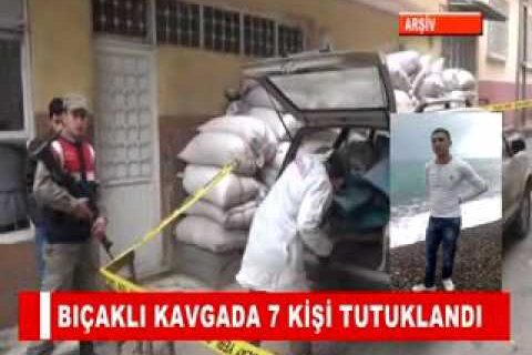 Biçakli kavgada 7 kişi tutuklandi