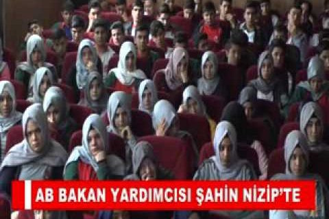 Ab bakan yardimcisi şahin nizip’te