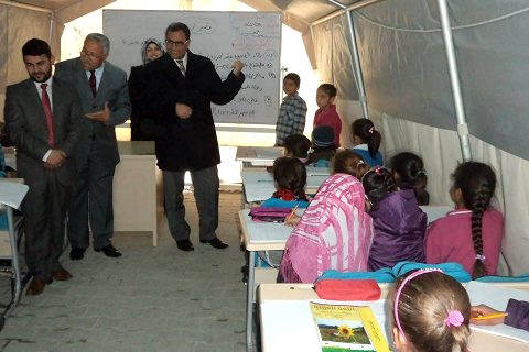 Nizip Kaymakamı Sayın Harun SARIFAKIOĞULLARI, Geçici Barınma Merkezlerinden Nizip - 1