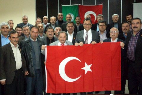 Nizip Kaymakamı Sayın Harun SARIFAKIOĞULLARI, Türkiye Muhtarlar Derneği Nizip Şubesi 