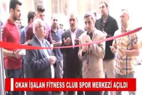 Okan işalan fitness club spor merkezi açildi