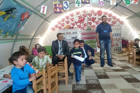 Nizip Kaymakamı Sayın Harun SARIFAKIOĞULLARI, Geçici Barınma Merkezlerinden Nizip - 1