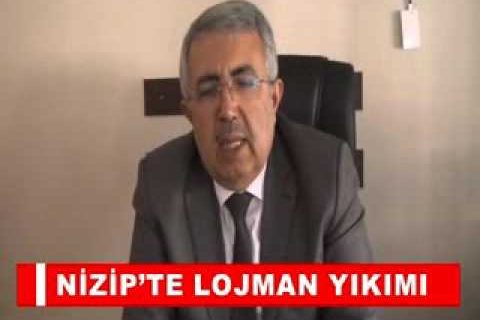 Nizip’te lojman yikimi