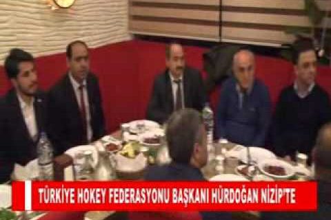 Türkiye hokey federasyonu başkani hürdoğan nizip’te