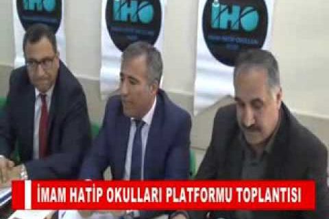 Imam hatip okullari platformu toplantisi
