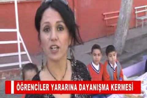 öğrenciler yararina dayanişma kermesi