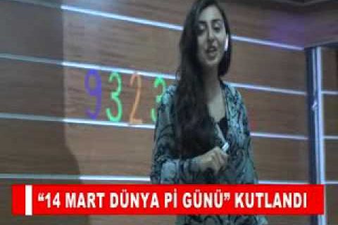 “14 mart dünya pi günü” kutlandi