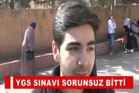 Ygs sinavi sorunsuz bitti