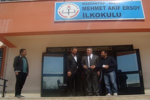 İlçe Milli Eğitim Müdürümüz Cengiz GÜNDEŞ, Mehmet Akif Ersoy ilkokulunu Ziyaret Etti.