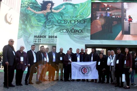 NTO Heyeti Cosmoprof Parfümeri ve Kozmetik Fuarı?nda