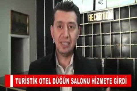 Turistik otel düğün salonu hizmete girdi