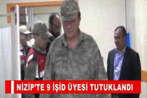 Deaş üyesi 9 kişi tutuklandi