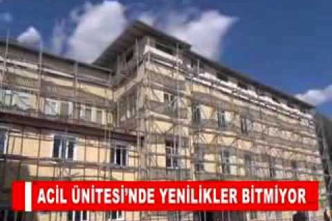 Acil ünitesi’nde yenilikler bitmiyor