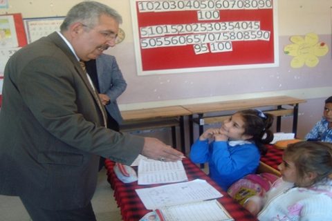 İlçe Milli Eğitim Müdürümüz Cengiz GÜNDEŞ Aşağıçardak İlkokulunu Ziyaret Etti.