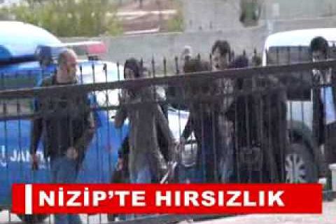 Nizip’te hirsizlik