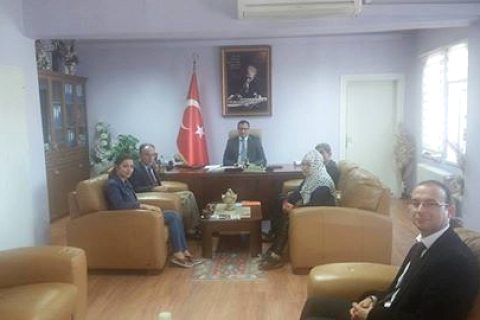 Nizip Cumhuriyet İlkokulu ve Nizip Engelliler Derneği, Nizip Kaymakamı Sayın Harun SA