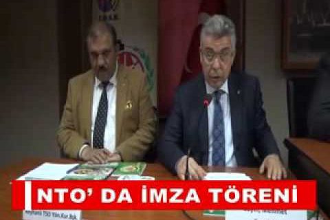 Nto’ da imza töreni