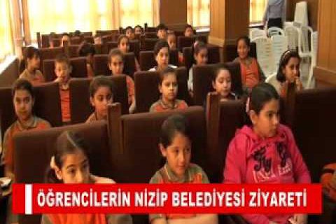 öğrencilerin nizip belediyesi ziyareti
