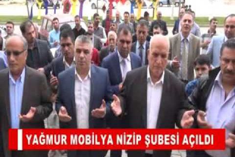 Yağmur mobilya nizip şubesi açildi
