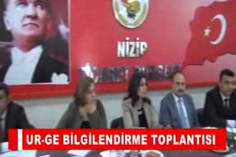 Ur ge bilgilendirme toplantisi
