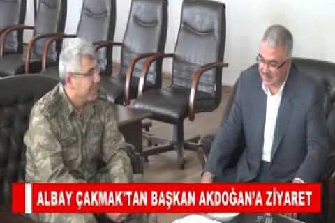 Albay çakmak'tan başkan akdoğan’a ziyaret