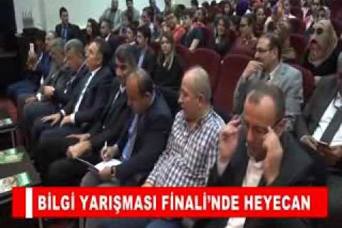 Bilgi yarişmasi finali’nde heyecan