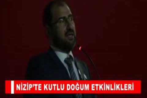 Nizip’te kutlu doğum etkinlikleri