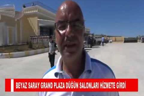 Beyaz saray grand plaza düğün salonlari hizmete girdi