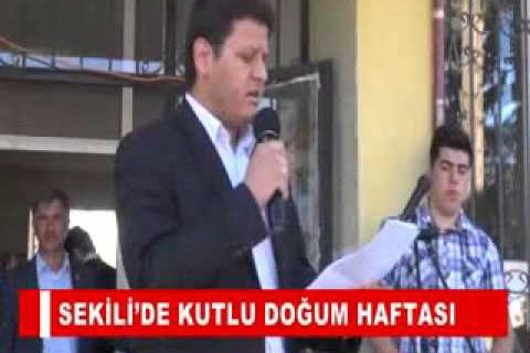 Sekili’de kutlu doğum haftasi