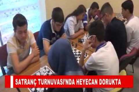Satranç turnuvasi’nda heyecan dorukta
