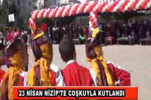 23 nisan nizip’te coşkuyla kutlandi
