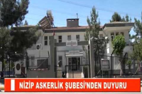 03 nizip askerlik şubesi’nden duyuru
