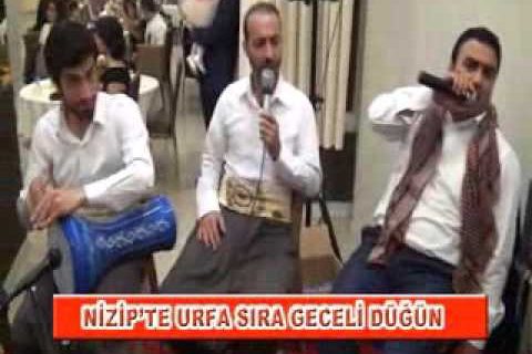 Nizip’te urfa sira geceli düğün