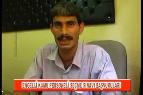 Engelli kamu personeli seçme sinavi başvurulari