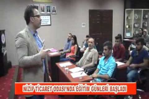Nizip ticaret odasi’nda eğitim günleri başladi