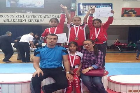Kumla Ortaokulundan Okul Sporları Türkiye Kick Boks Final Müsabakalarında Büyük Başar