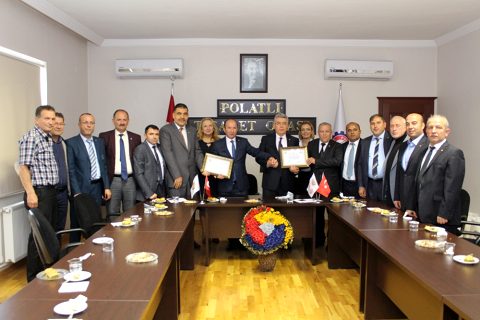 Polatlı Ticaret Odası?nda Kardeş Oda Protokolü İmzalandı.