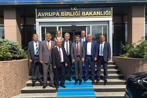 NTO?dan AB Bakan Yardımcısı Ali Şahin?e Ziyaret