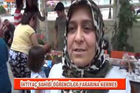 Ihtiyaç sahibi öğrenciler yararina kermes