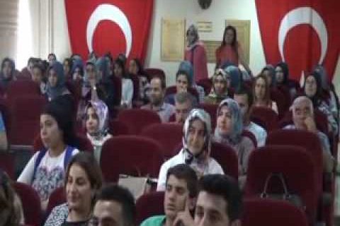 Alkan kiz meslek lisesi’nde “bilgilendirme semineri”