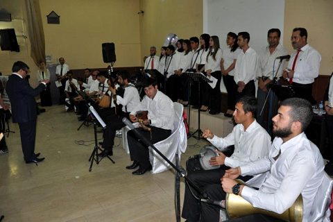 Nizip te musiki cemiyetin de konser