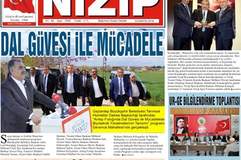03 mayis 2016 tarihli nizip gazetesi
