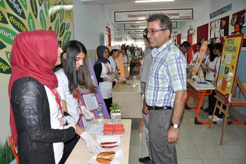 Projeler bilim fuari nda görücüye çikti